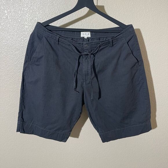 E.T.A  Dark Gray Casual Shorts - Picture 1 of 6